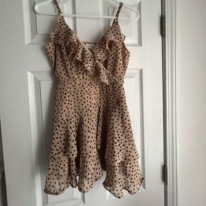 Polka dot romper